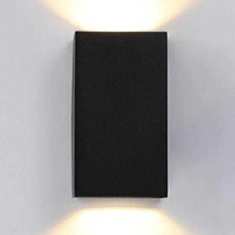 Rectangular Aluminum Patio Outdoor Light