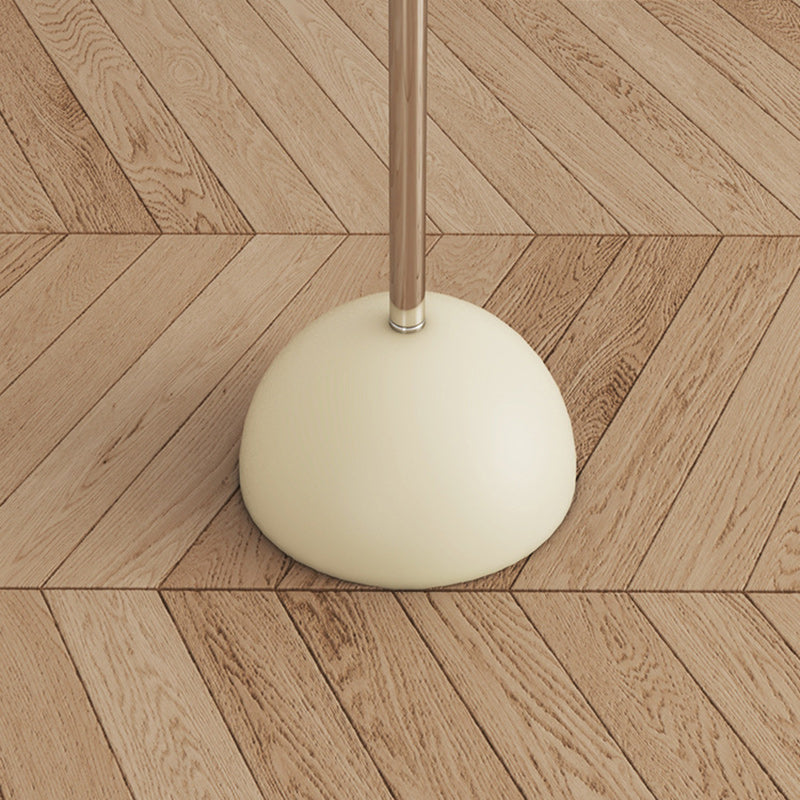 Round Orb Iron Plastic Floor Lamp