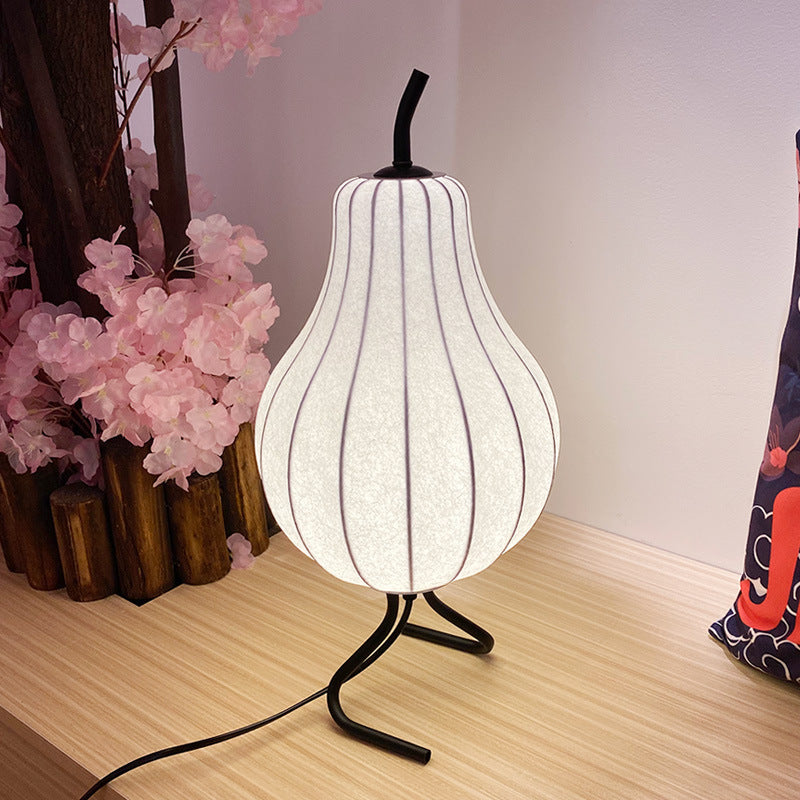 Pear Silk Iron Living Floor Lamp