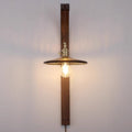 Long Round Tapered Ceramic Wall Lamp