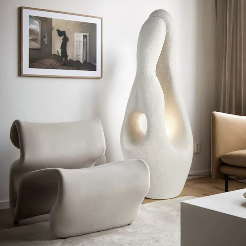 Shaped Round High Density Floor Lamp