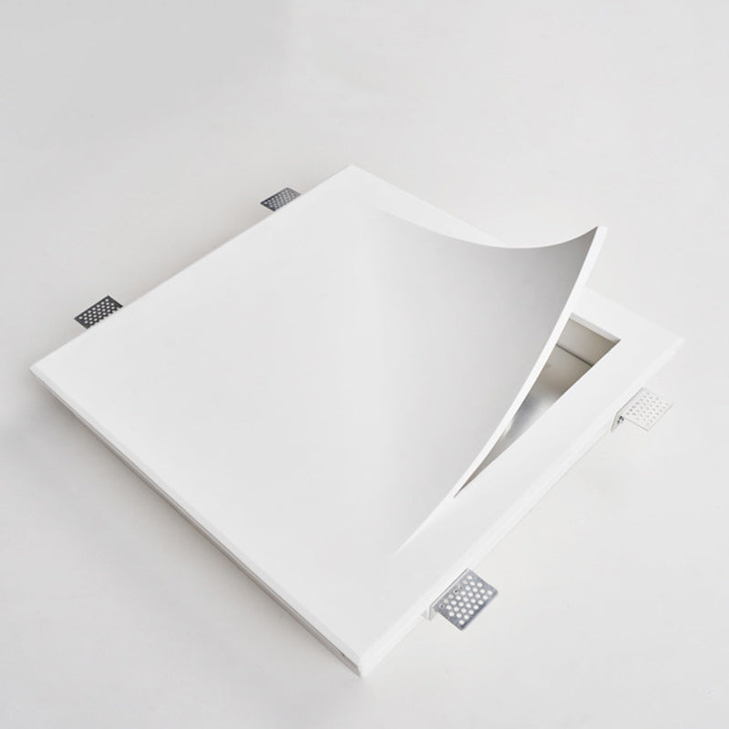 Square Opening Plaster Living Wall Lamp