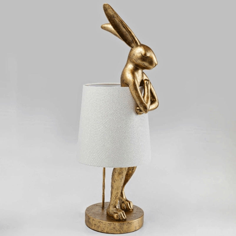 Rabbit Cylinder Apron Shape Table Lamp
