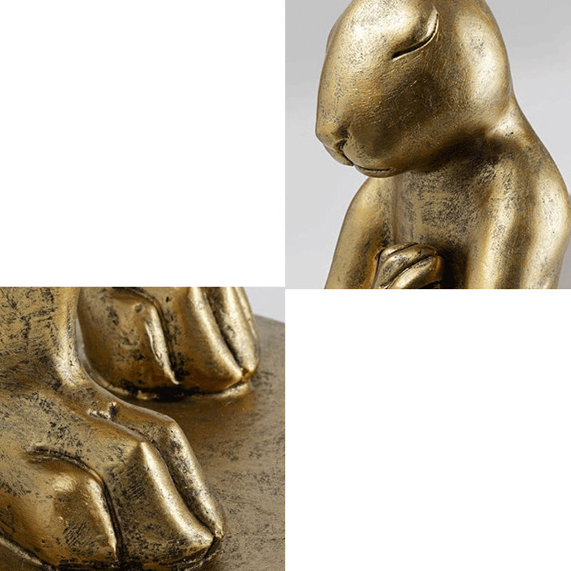 Rabbit Cylinder Apron Shape Table Lamp