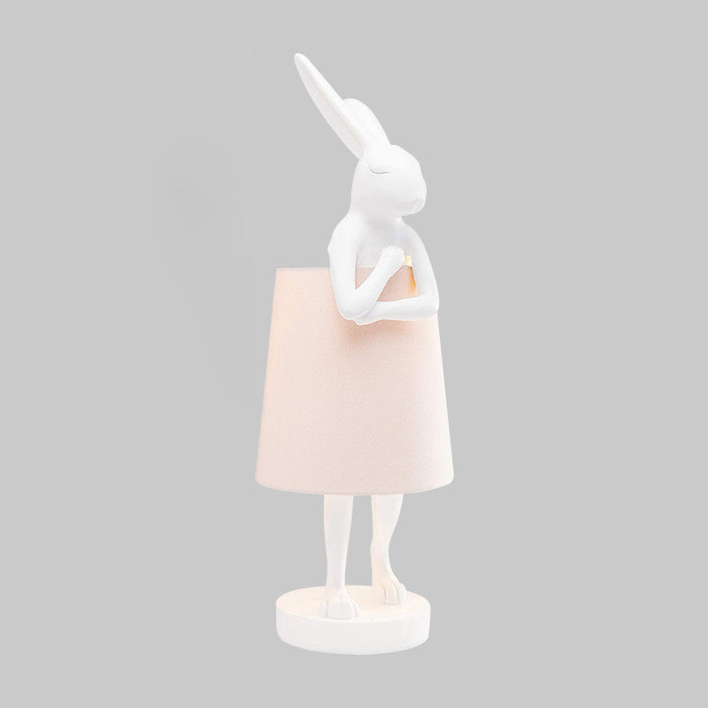 Rabbit Cylinder Apron Shape Table Lamp