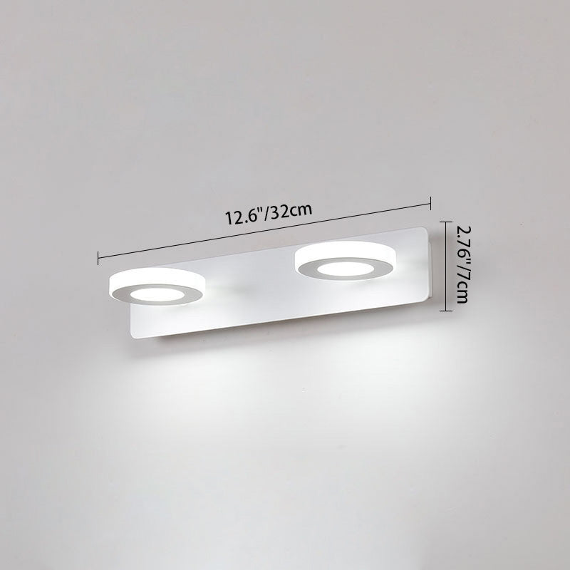 Rectangle Round Square Iron Wall Lamp