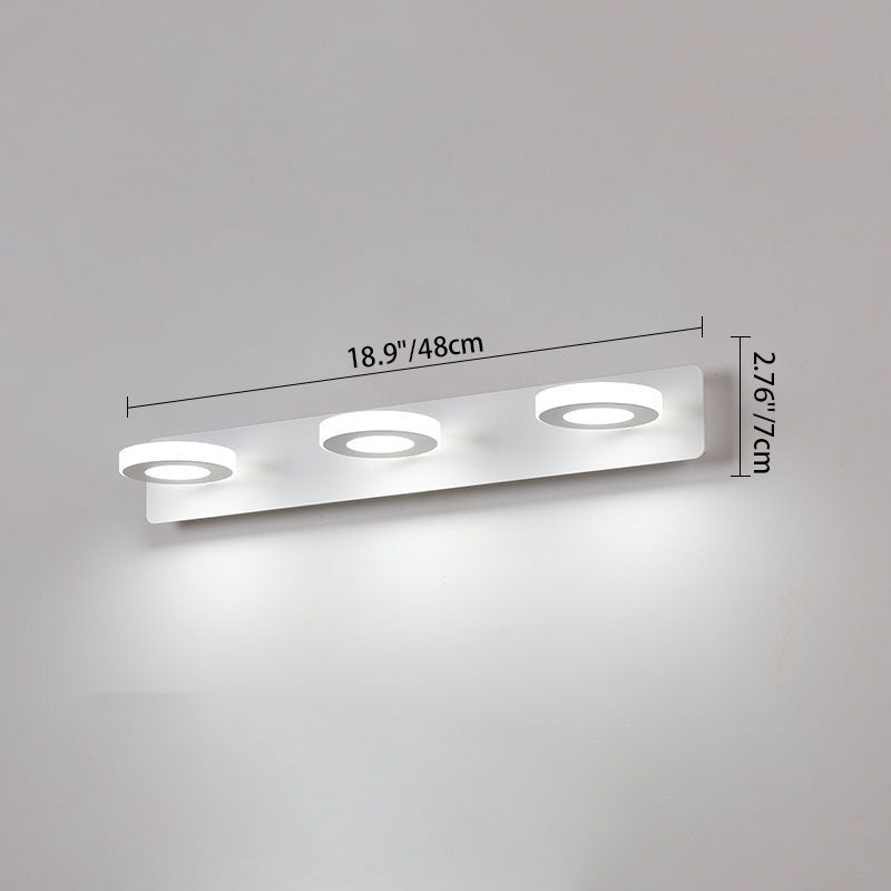 Rectangle Round Square Iron Wall Lamp