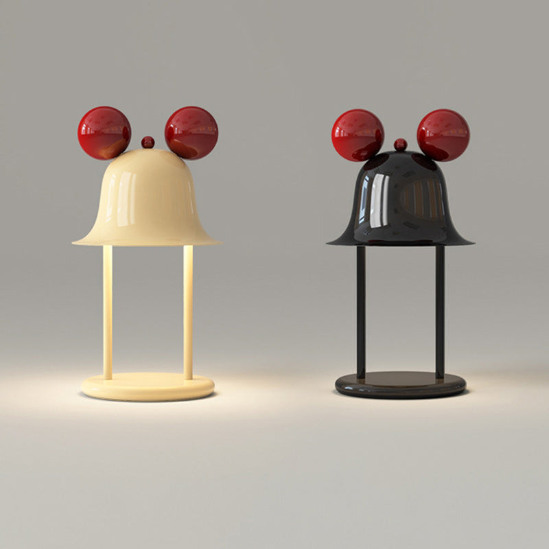Cylinder Bell Shape Iron Table Lamp