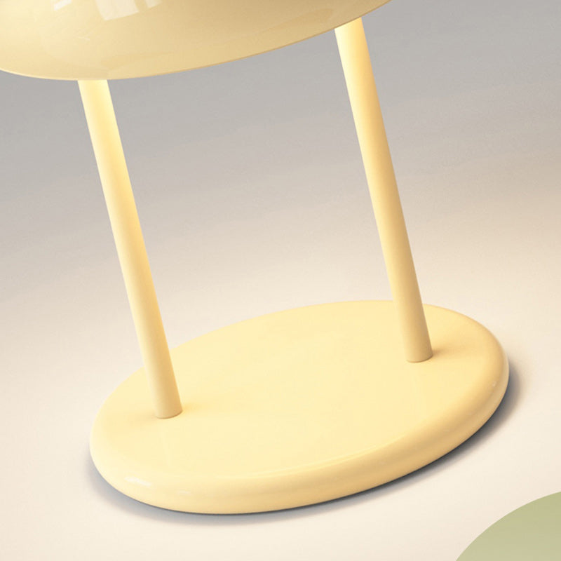 Cylinder Bell Shape Iron Table Lamp