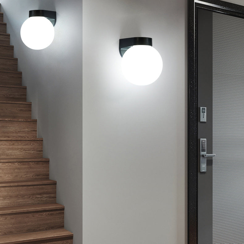 Orb Polycarbonate Acrylic Patio Outdoor Light