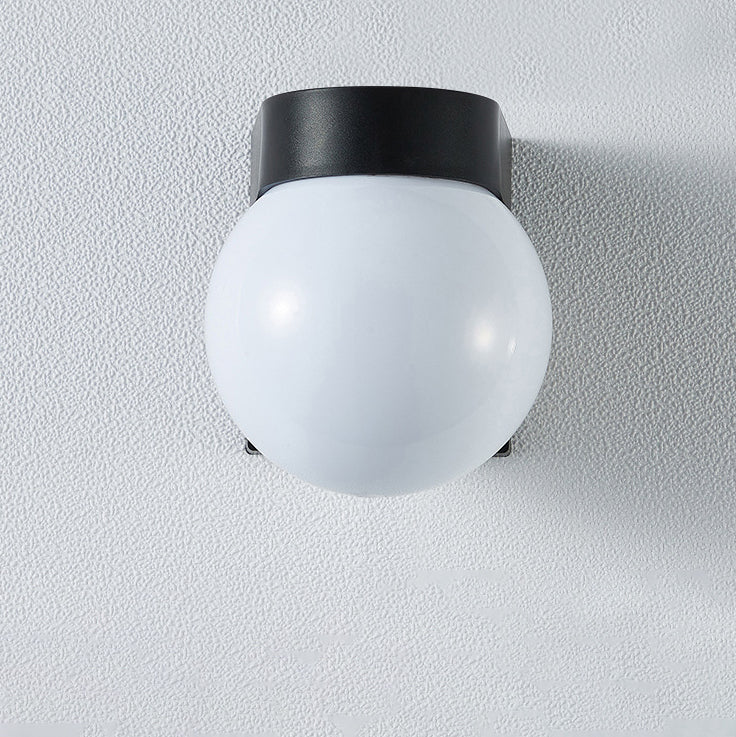 Orb Polycarbonate Acrylic Patio Outdoor Light