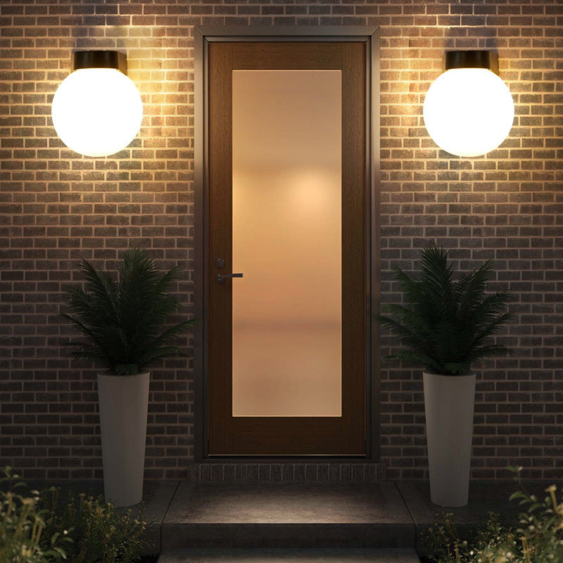 Orb Polycarbonate Acrylic Patio Outdoor Light