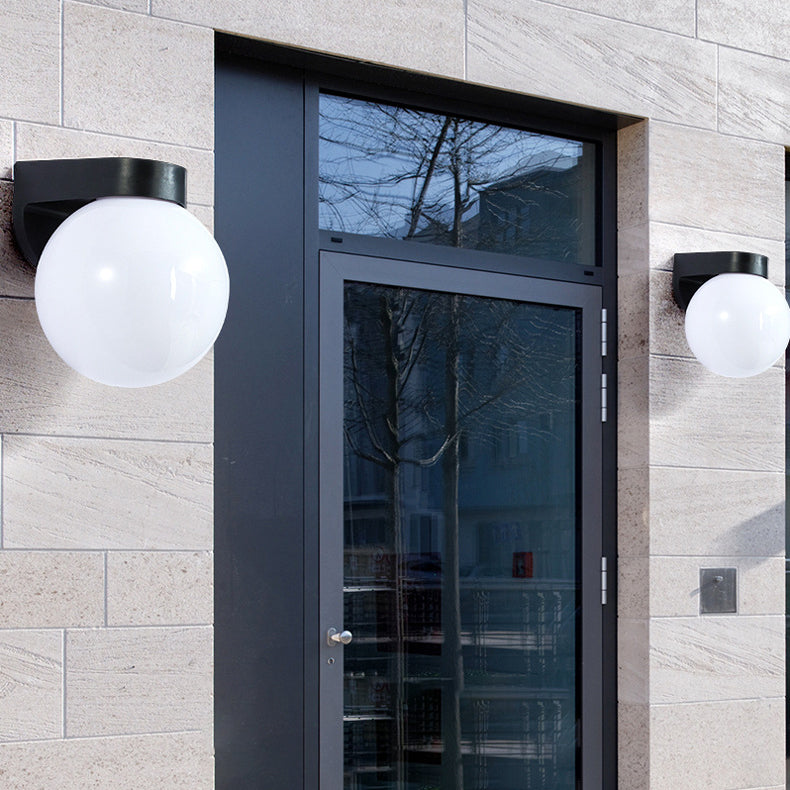 Orb Polycarbonate Acrylic Patio Outdoor Light