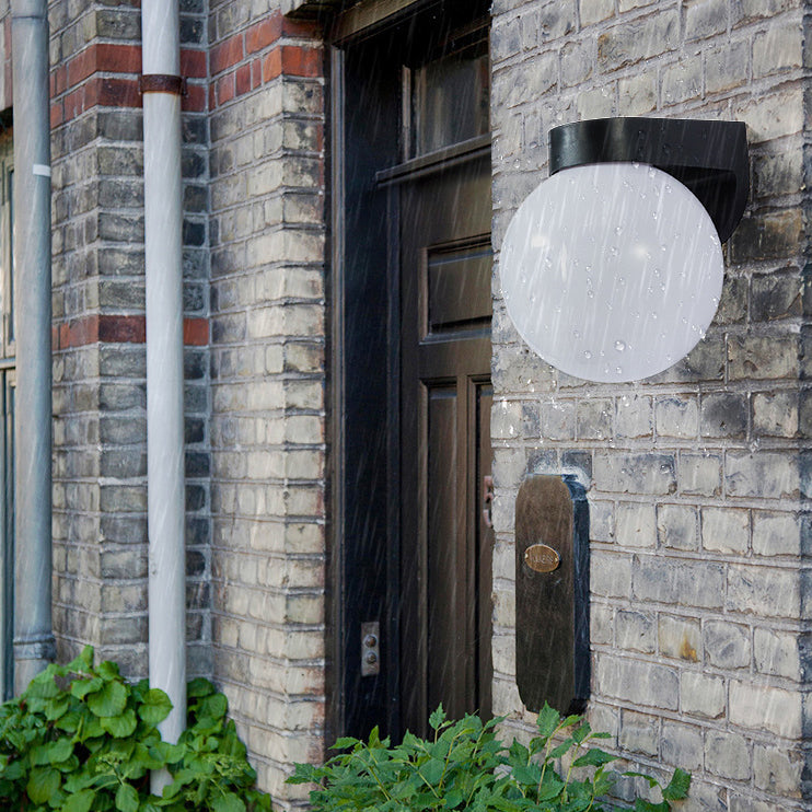 Orb Polycarbonate Acrylic Patio Outdoor Light