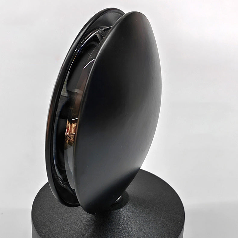 Round Oval Aluminum Acrylic Wall Lamp