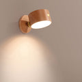 Rechargeable Round Metal Solid Wall Lamp