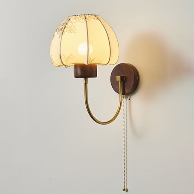 Dome Trapezoidal Candle Holder Wall Lamp