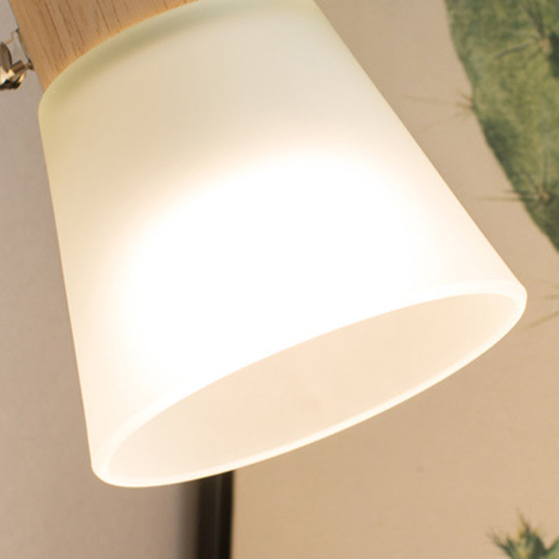 Round Horn Shape Solid Wall Lamp