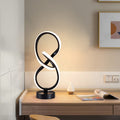 Irregular Lines Aluminum Silicone Table Lamp