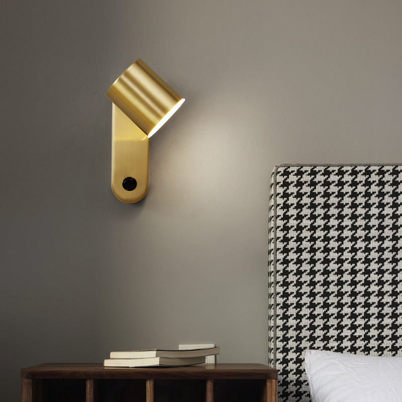 Rotatable Oval Cylinder Full Wall Lamp