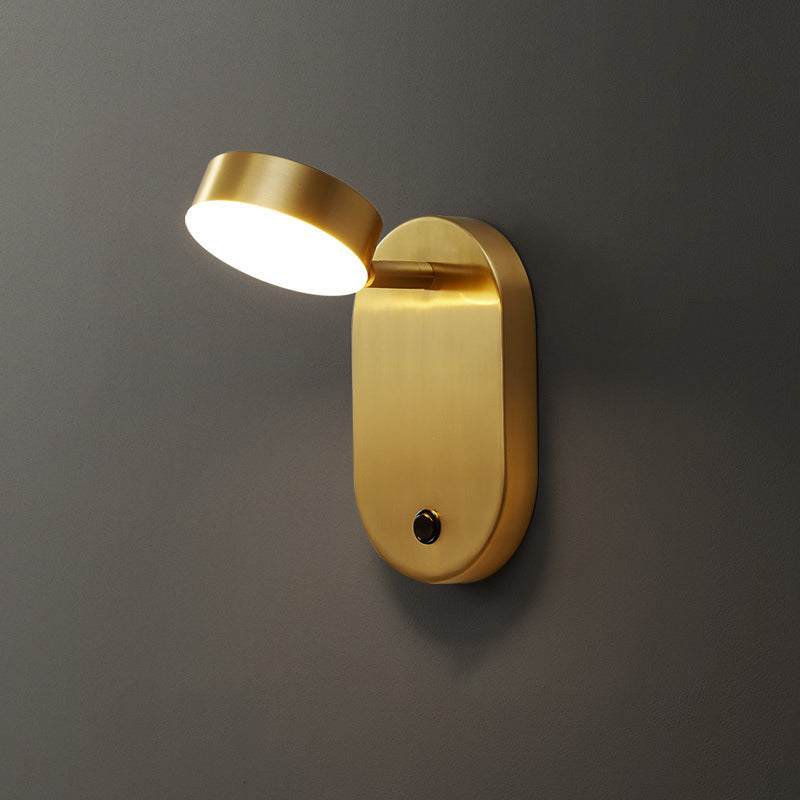 Rotatable Oval Cylinder Full Wall Lamp