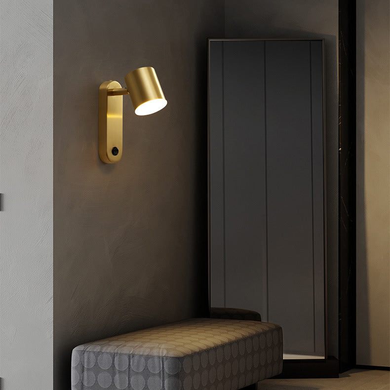 Rotatable Oval Cylinder Full Wall Lamp