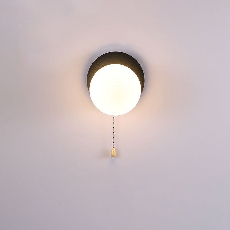 Round Square Triangle Orb Wall Lamp