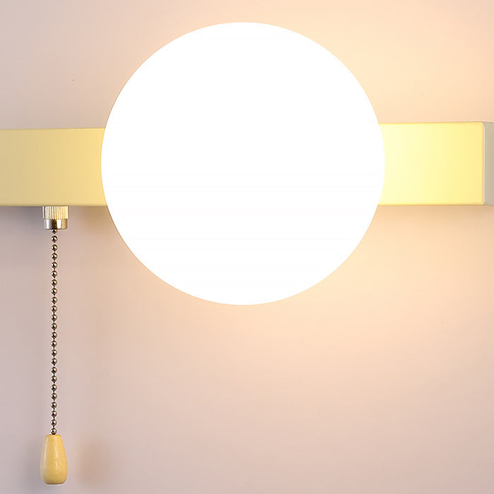 Round Square Triangle Orb Wall Lamp