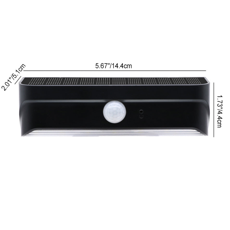 Rectangular ABS PC Patio Outdoor Light