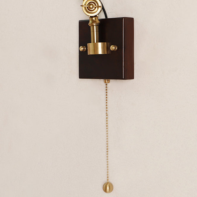 Retractable Folding Long Pole Wall Lamp