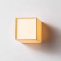 Square Fabric Living Room Wall Lamp