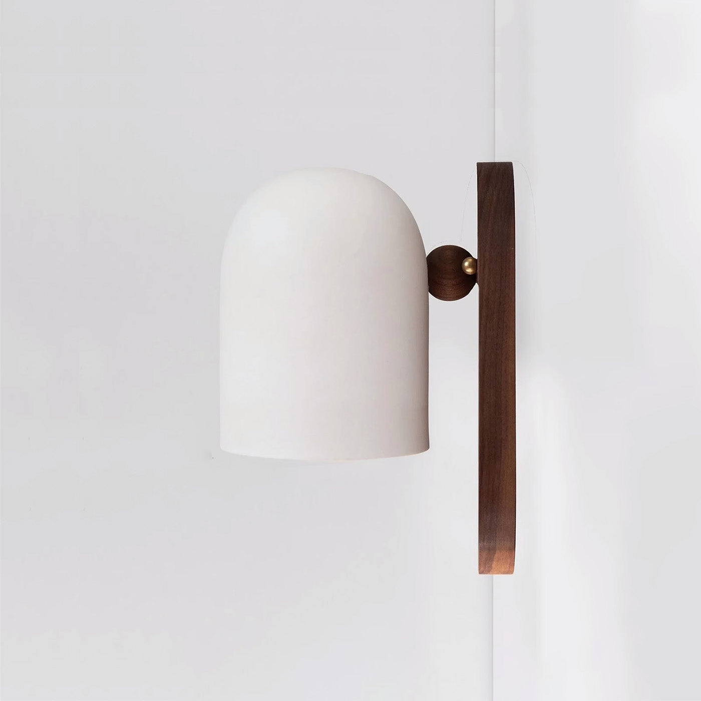 Rotatable Cylinder Wood Living Wall Lamp