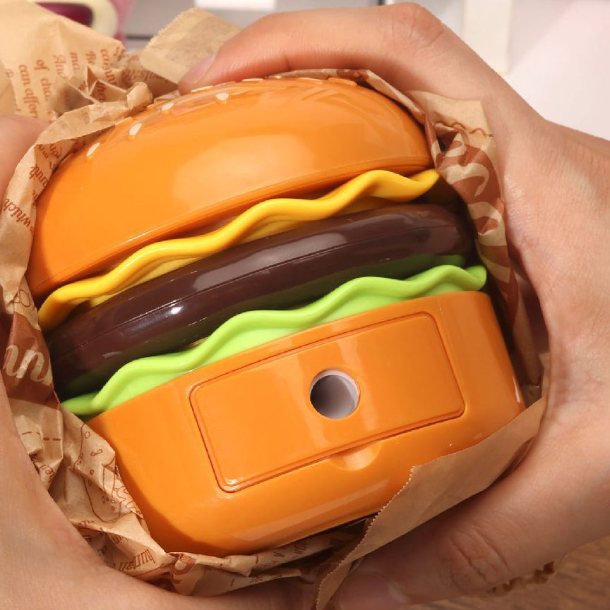 Hamburger Plastic Bedroom Table Lamp