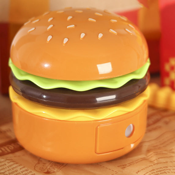 Hamburger Plastic Bedroom Table Lamp