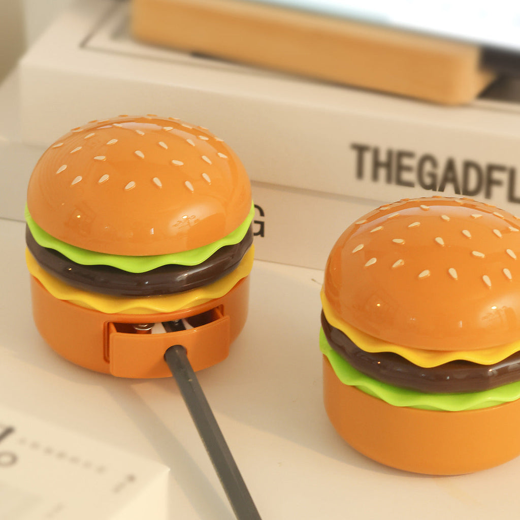 Hamburger Plastic Bedroom Table Lamp