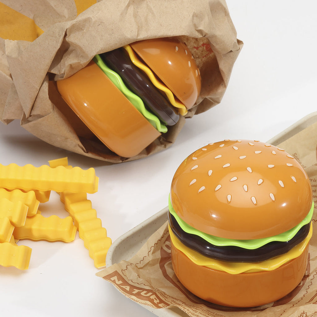 Hamburger Plastic Bedroom Table Lamp