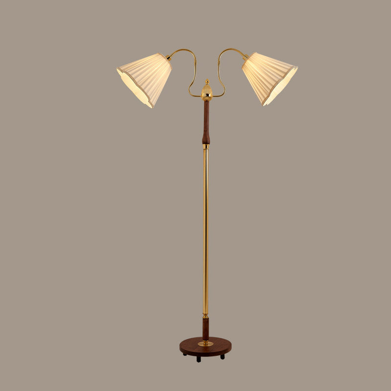 Cylinder Lace 2-Light Floor Lamp