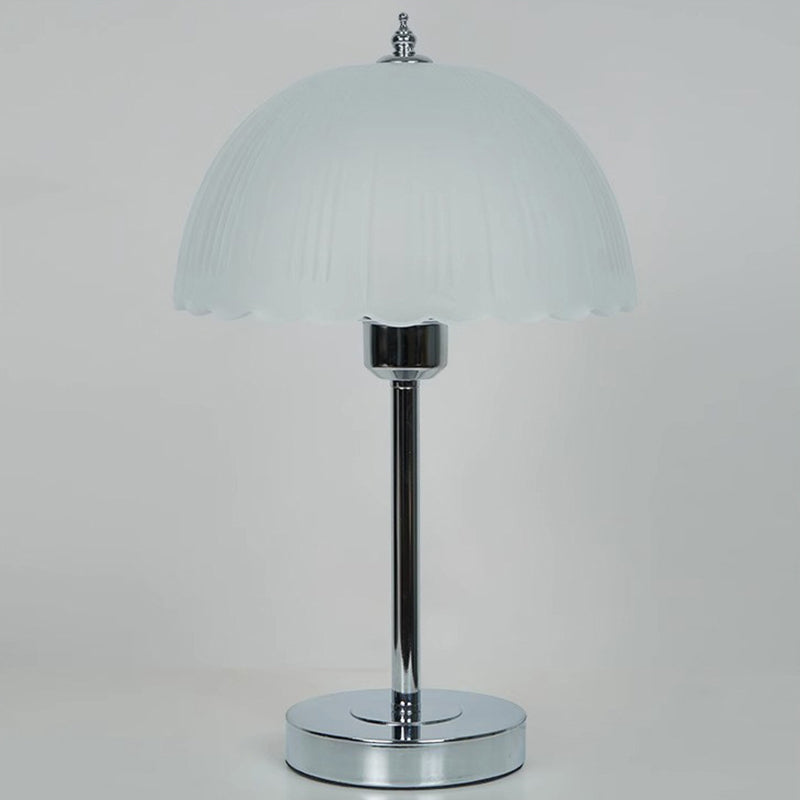 Half Dome Lace Iron Table Lamp