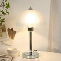 Half Dome Lace Iron Table Lamp