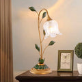Flower Leaf Shape Iron Table Lamp
