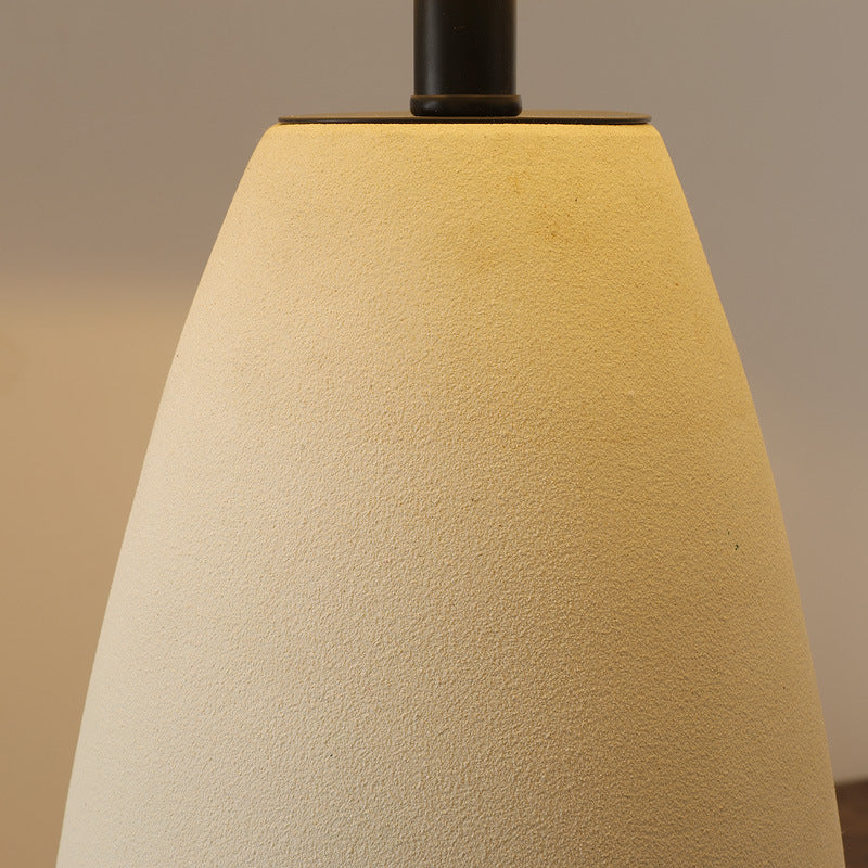 Cylinder Ceramic Jar Fabric Table Lamp