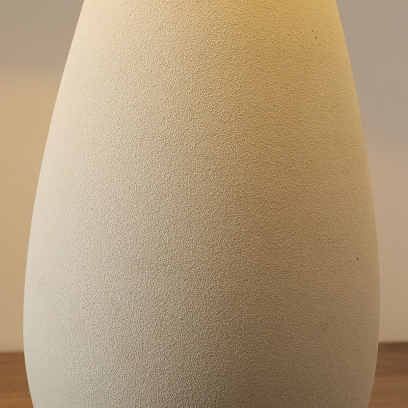 Cylinder Ceramic Jar Fabric Table Lamp