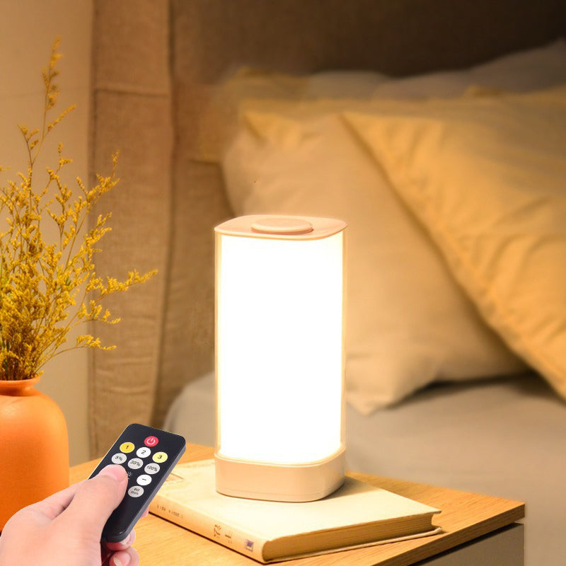 Rectangular ABS PC Bedroom Table Lamp
