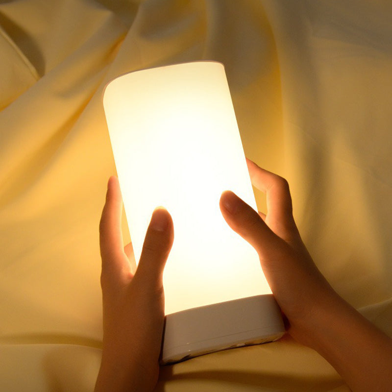 Rectangular ABS PC Bedroom Table Lamp