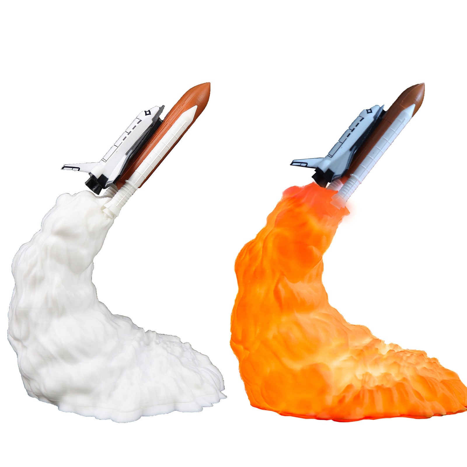 3D Printed Rocket PLA Table Lamp
