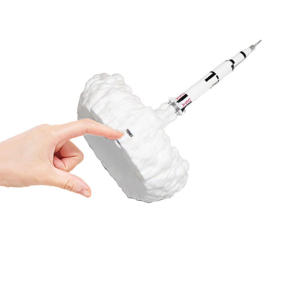 3D Printed Rocket PLA Table Lamp