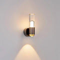 Cylindrical Aluminum Iron Acrylic Wall Lamp