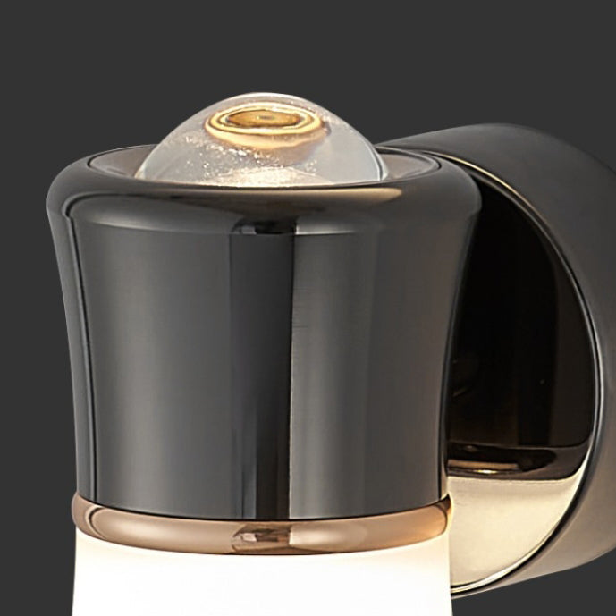 Cylindrical Aluminum Iron Acrylic Wall Lamp