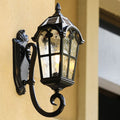 Quadrilateral Lace Aluminum Printed Outdoor Light