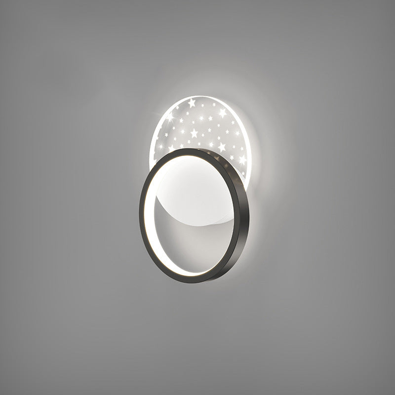Square Round Heart Oval Wall Lamp